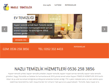 Tablet Screenshot of kayseritemizliksirketleri.com